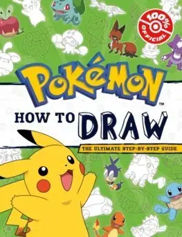Nalepovačky, vystrihovačky, skladačky POKEMON: How to Draw