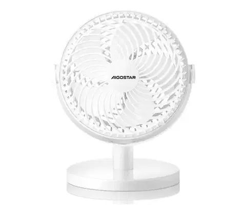 Ventilátory  B.V.  - Stolný látor 3W/5V biela B30101LTI