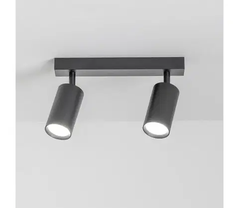 Svietidlá BRILAGI - Bodové svietidlo SELE 2xGU10/30W/230V čierna WO-A3-OEM