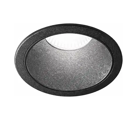 Svietidlá Ideal Lux - LED kúpeľňové podhľadové svietidlo GAME TRIM LED/11W/230V pr. 8,5 cm IP65 čierna 327754