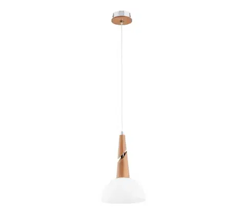 Svietidlá  Luster na lanku ATOL 1xE27/60W/230V 60867