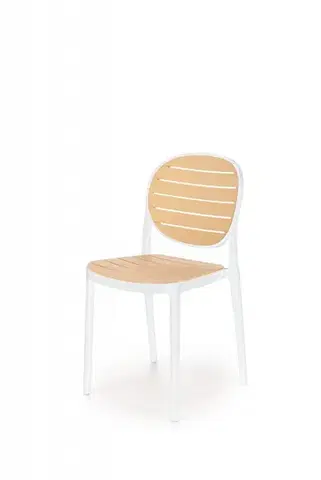 Zahradné stoličky Stohovateľná stolička K529 Halmar
