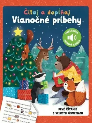 Rozprávky Čítaj a dopĺňaj - Vianočné príbehy - Kolektív autorov