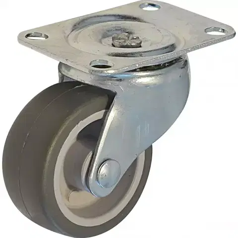 Príslušenstvo k nábytku Gumové nábytkové koleso 42 mm/15 kg otočne
