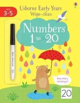 V cudzom jazyku Wipe-Clean Numbers 1-20 - Jessica Greenwell