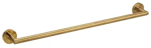 Držadlá k vani SAPHO - X-ROUND GOLD držiak uterákov 600, zlato mat XR404GB