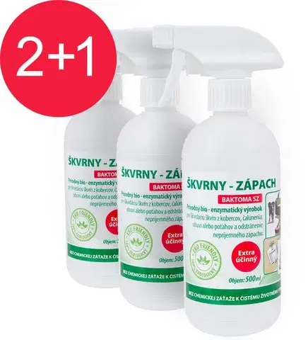 Upratovanie Baktérie na škvrny a zápach - Baktoma SZ 0,5l