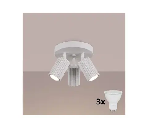 Svietidlá BRILAGI - LED bodové svietidlo CRESTO 3xGU10/10W/230V biela BR.1544