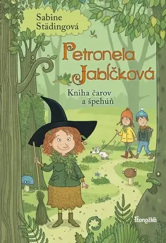 Dobrodružstvo, napätie, western Petronela Jabĺčková 5: Kniha čarov a špehúň - Sabine Städing,Eva Budjačová