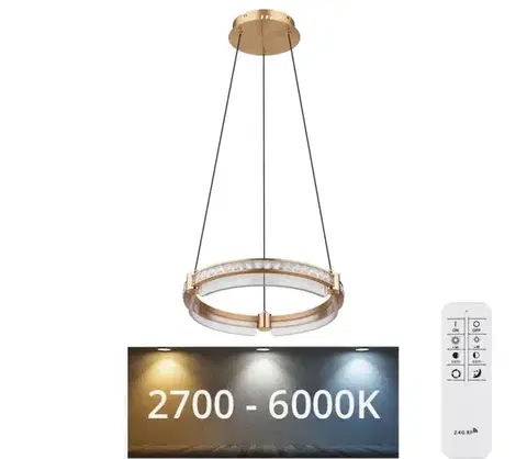 Svietidlá Globo 67196-36H - LED Stmievateľný luster na lanku BLONDIE LED/36W/230V + DO 67196-36H