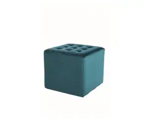 Taburetky do obývačky RORI čalúnená taburetka, Bluvel 85 - tyrkysová
