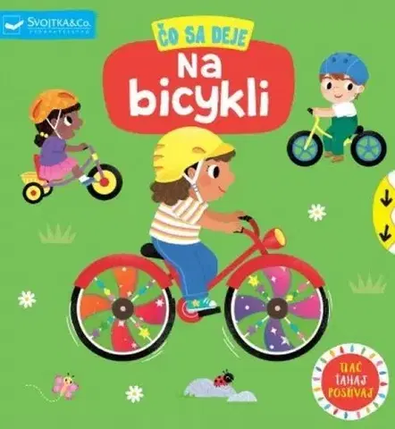 Leporelá, krabičky, puzzle knihy Čo sa deje: Na bicykli - Kolektív autorov