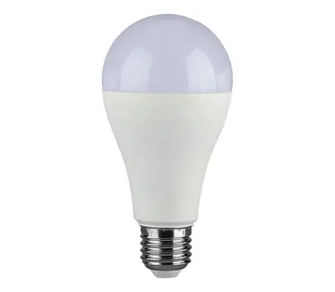 Žiarovky  Žiarovka LED PRO E27 17W, 4000K, 1530lm, stmievateľná A65 VT-217D