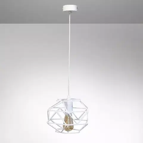 Moderné lampy do obývačky Lampa Cage 2683/Z-B-1 Bi Lw1