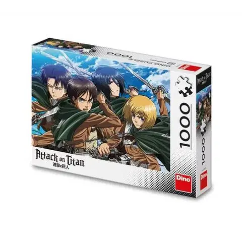 1000 dielikov Dino Toys Puzzle Anime: Attack On Titan 1000 Dino
