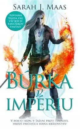 Fantasy, upíri Trón zo skla 5: Búrka v impériu - Sarah J. Maasová,Zuzana Kamenská