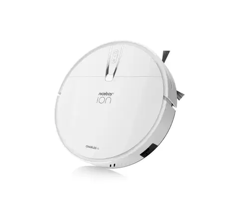 Predlžovacie káble Niceboy ION Charles i4 - Inteligentný robotický vysávač 2v1 4400 mAh Wi-Fi biela + DO charles-i4-white