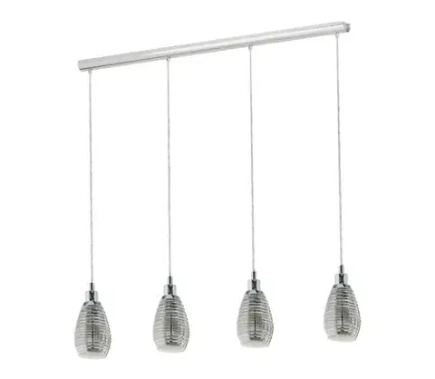 Svietidlá Eglo 39504 - Luster na lanku SIRACUSA 4xE27/60W/230V 39504