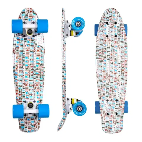 Skateboard dosky Penny board WORKER Paterny C6 22"