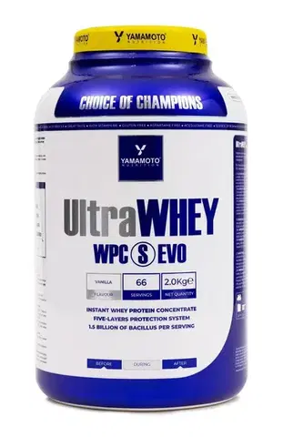 Proteínové koncentráty UltraWHEY WPC S EVO - Yamamoto 2000 g Cookies
