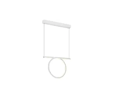 Svietidlá  LED Luster na lanku LOOP LED/20W/230V biela ML520
