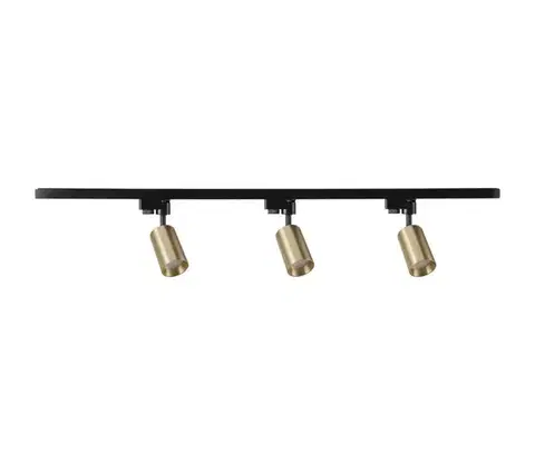 Svietidlá  Bodové svietidlo do lištového systému MARIBEL 3xGU10/10W/230V zlatá 327611