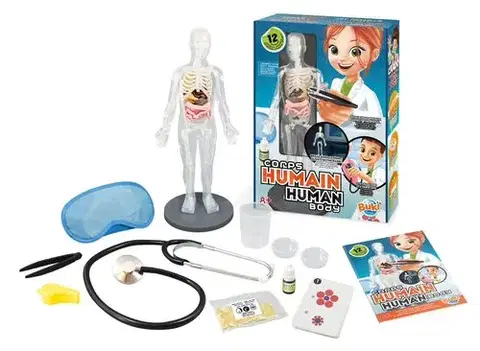 Vedecké experimenty Buki Experimentálna sada Ľudské telo