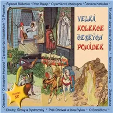 Pre deti a mládež Popron Music Velká kolekce českých pohádek