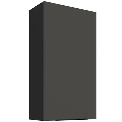 Kuchynské skrinky visiace Kuchynská skrinka Aria-Gr/Bl Anti Fingerprint 60g-108 1f