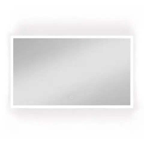 Kúpeľňový nábytok Zrkadlo so senzorom SAT Feel 60x100 cm biela SATZFEELOBLED60100 SATZFEELOBLED60100