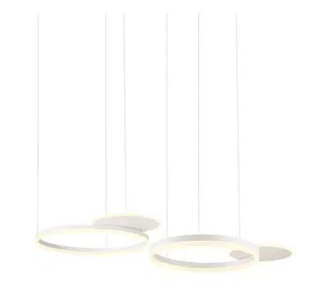 Svietidlá Redo 01-2608 - stmievateľný LED luster na lanku SIGUA LED/114W/230V CRI 90 biela 01-2608