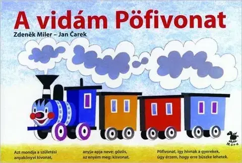 Leporelá, krabičky, puzzle knihy A vidám Pöfivonat - Kolektív autorov