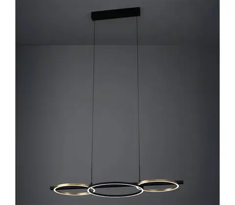 Svietidlá Eglo 390087-LED Stmievateľný luster na lanku LANACERA 2xLED/12,5W/230V + LED/15,5W 390087