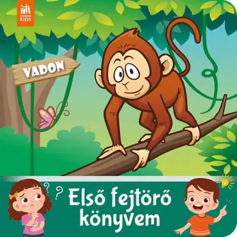 Leporelá, krabičky, puzzle knihy Vadon - Első fejtörő könyvem