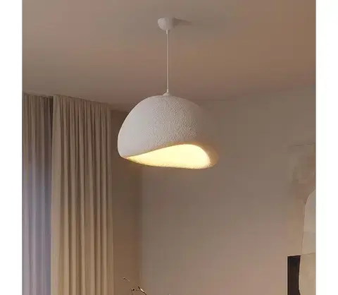 Svietidlá BRILAGI - Luster na lane WABI SABI 1xE27/40W/230V priemer 50 cm biela 739SBR1119