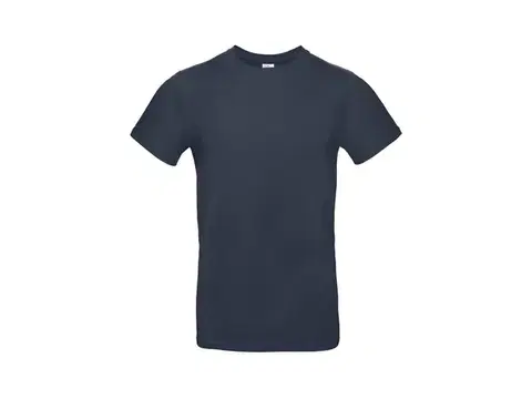 Pánske tričká B&C Tričko B&C - modré (navy)  M