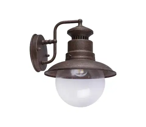 Svietidlá Globo 3272R - Vonkajšie nástenné svietidlo SELLA 1xE27/60W/230V IP44 3272R