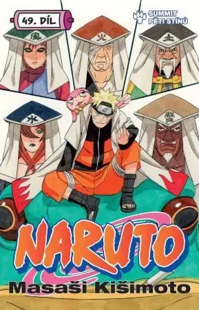 Manga Naruto 49: Summit pěti stínů - Kišimoto Masaši