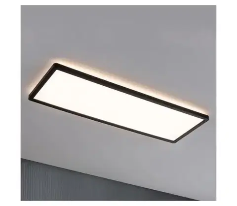Svietidlá Paulmann 71003 - LED/22W Stmievateľný panel ATRIA 230V 3000K čierna 71003
