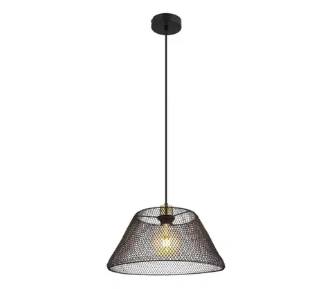 Svietidlá Globo 15646H1 - Luster na lanku BAKU 1xE27/40W/230V pr. 36 cm 15646H1