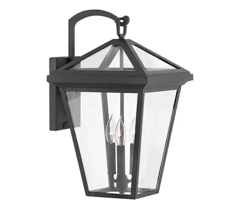 Svietidlá Elstead Quintiesse QN-ALFORD-PLACE2-L-MB - Vonkajšie nástenné svietidlo ALFORD L 3xE14/40W/230V IP44 QN-ALFORD-PLACE2-L-MB