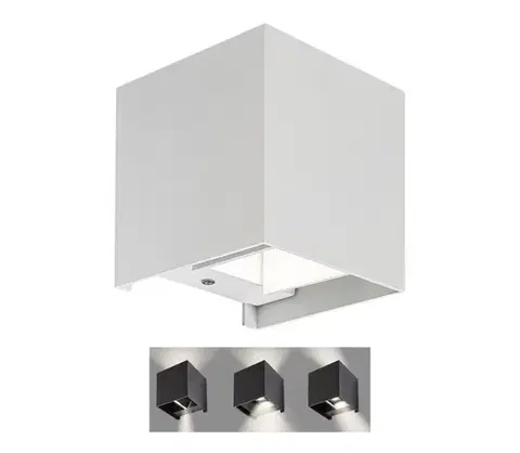 Svietidlá Rabalux 7397 - Vonkajšie nástenné svietidlo SOLIN 1xG9/42W/230V IP54 biela 7397