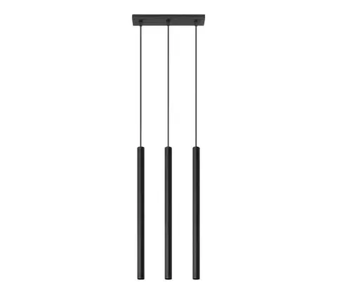 Svietidlá  SL.0470 - Luster na lanku PASTELO 3 3xG9/8W/230V čierna SL.0470