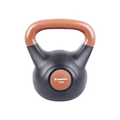 Kettlebell Činka inSPORTline Vin-Bell Dark 7 kg
