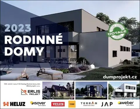 Stavba, rekonštrukcia Rodinné domy 2023 - Kolektív autorov