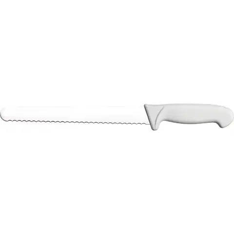 Kuchynské nože STALGAST HACCP-Nôž, zúbkovaný , biely, 30cm