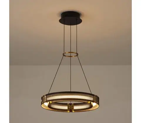 Svietidlá Eurolamp LED Luster na lanku LED/21W/230V 3000K 42x120 cm 144-17040