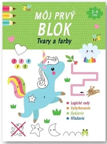 Pre deti a mládež - ostatné Môj prvý blok: Tvary a farby