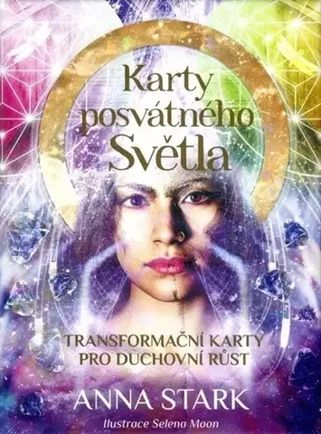 Veštenie, tarot, vykladacie karty Karty posvátného Světla (kniha + karty) - Anna Stark