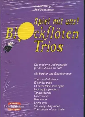 V cudzom jazyku Spiel mit uns! Blockflöten Trios - Frithjof Krepp